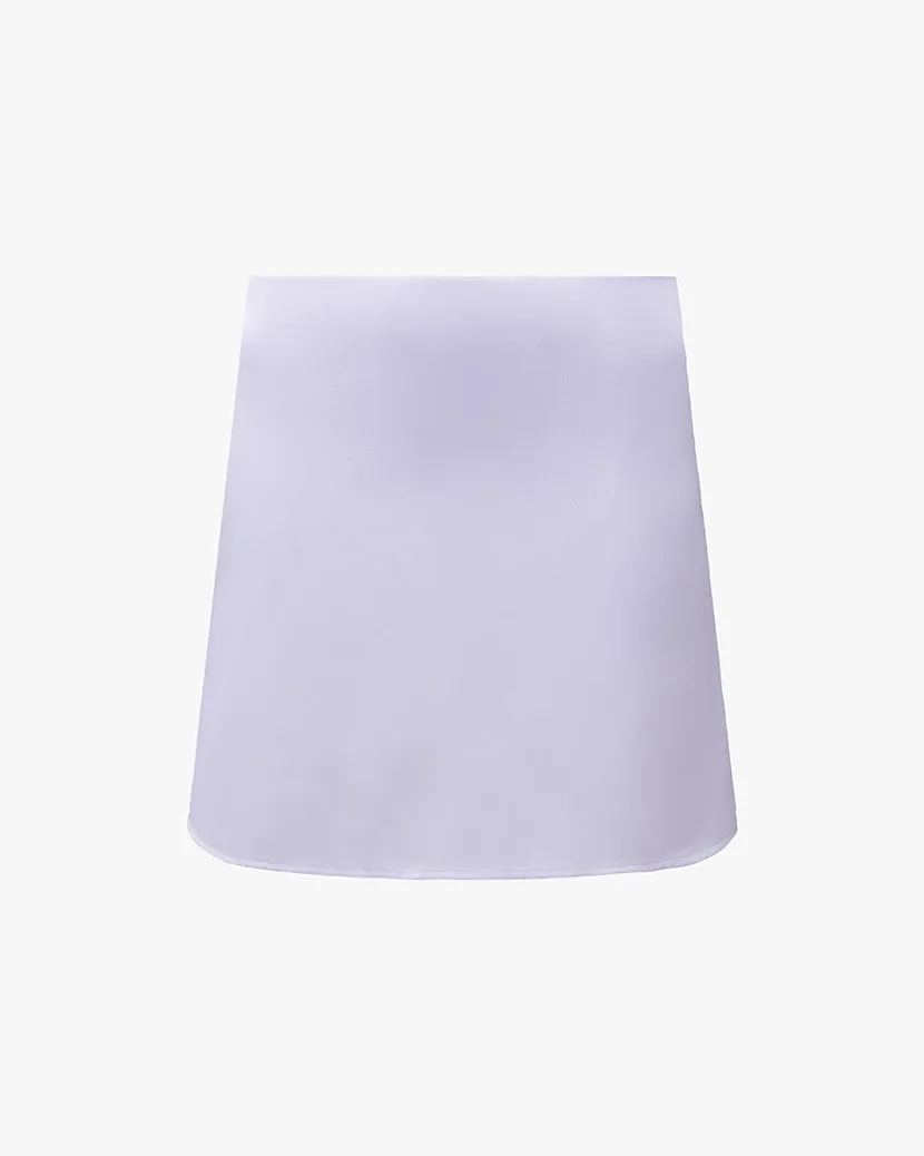 Mini Slip Satin Charmeuse Skirt sold by WeWoreWhat product image thumbnail 2