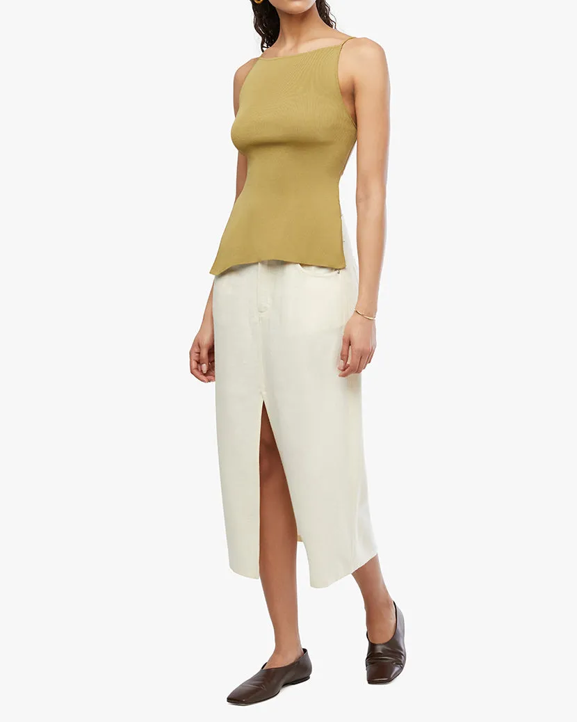 High Straight Neck Top sold by WeWoreWhat product image thumbnail 3