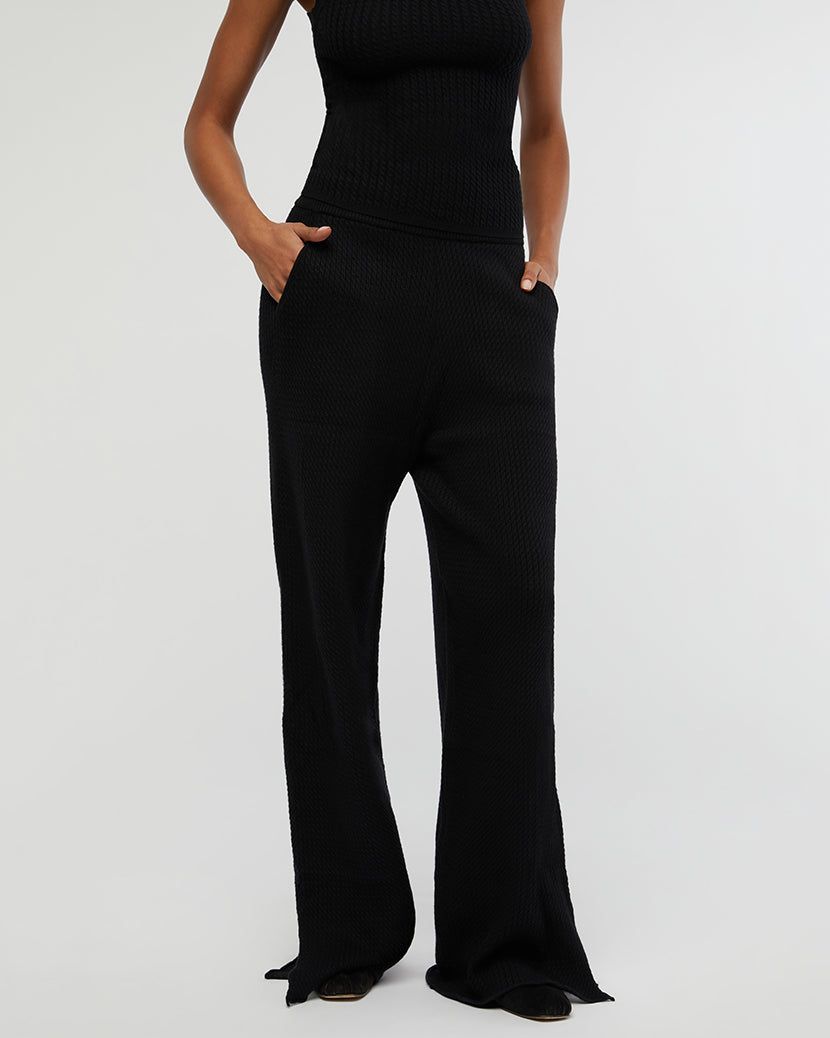 Cable Knit Pull On Pant sold by WeWoreWhat