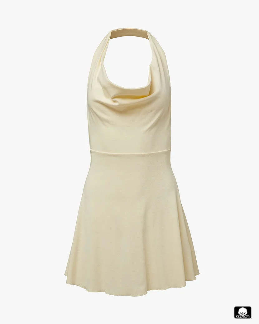 Halter Cowl Mini Dress sold by WeWoreWhat product image thumbnail 2