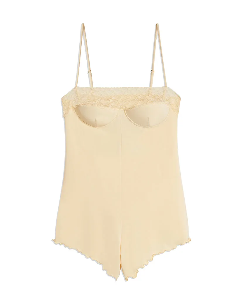 Lace Romper sold by WeWoreWhat
