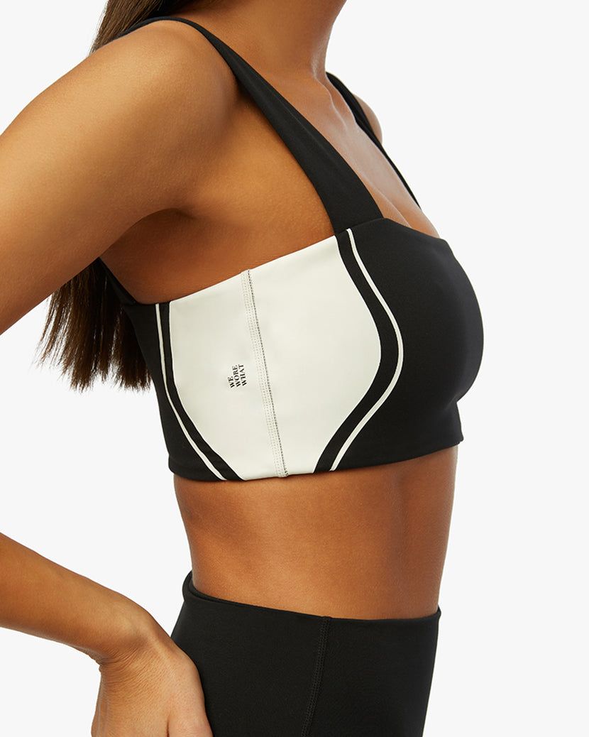 Hourglass Colorblock Longline Bandeau Bra Top sold by WeWoreWhat product image thumbnail 7