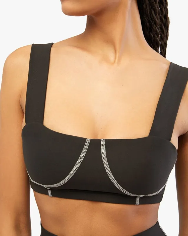 Corset Top Brushed Poly sold by WeWoreWhat