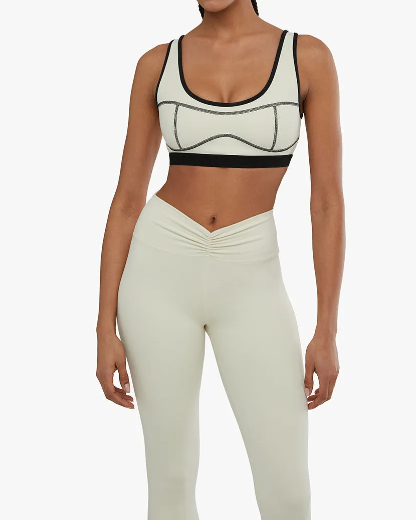 Ruched V-legging sold by WeWoreWhat product image thumbnail 3