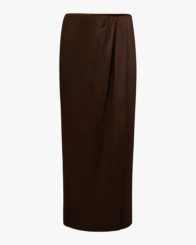 Draped Front Midi Skirt sold by WeWoreWhat product image thumbnail 2