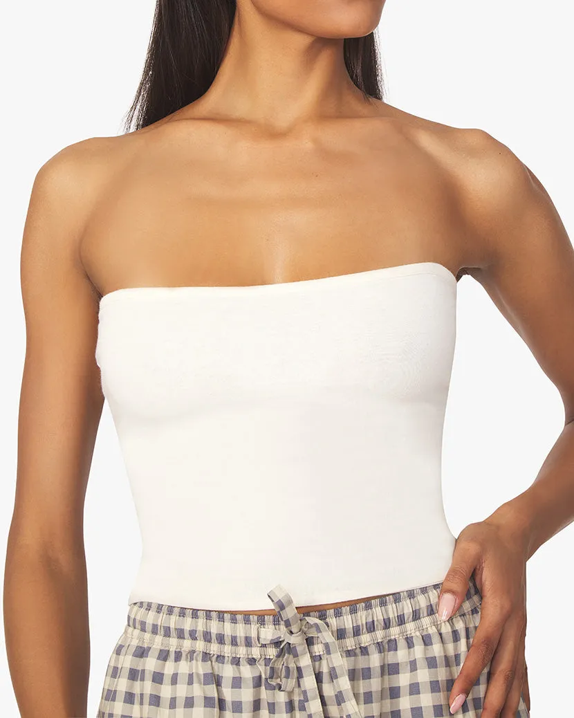Cotton Knit Tube Top sold by WeWoreWhat product image thumbnail 4