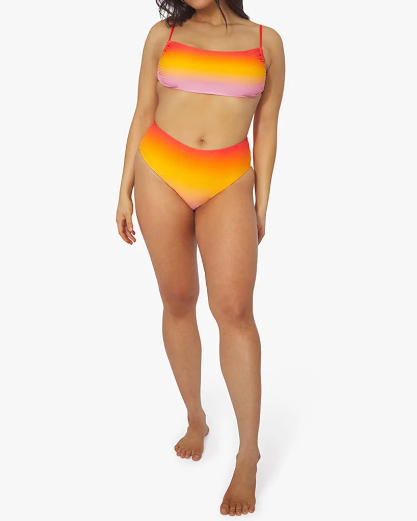 Mid-Rise Gradient Bikini Bottom sold by WeWoreWhat