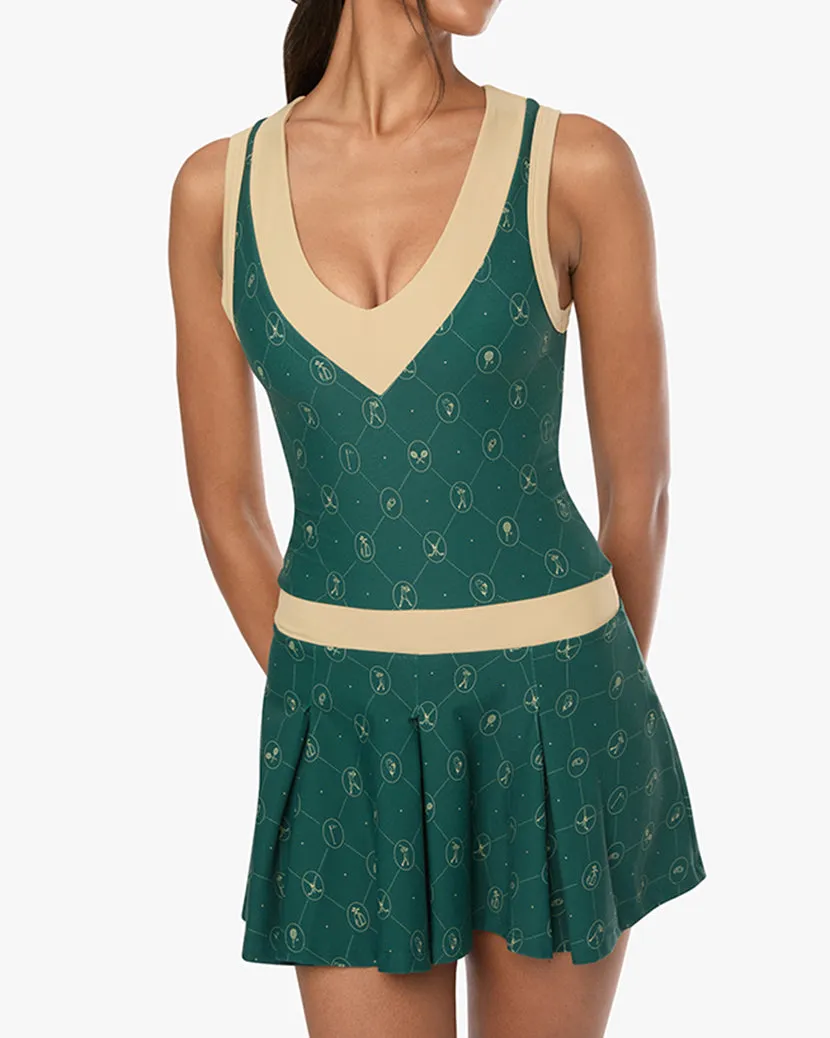 V-neck Pleated Dress sold by WeWoreWhat product image thumbnail 4