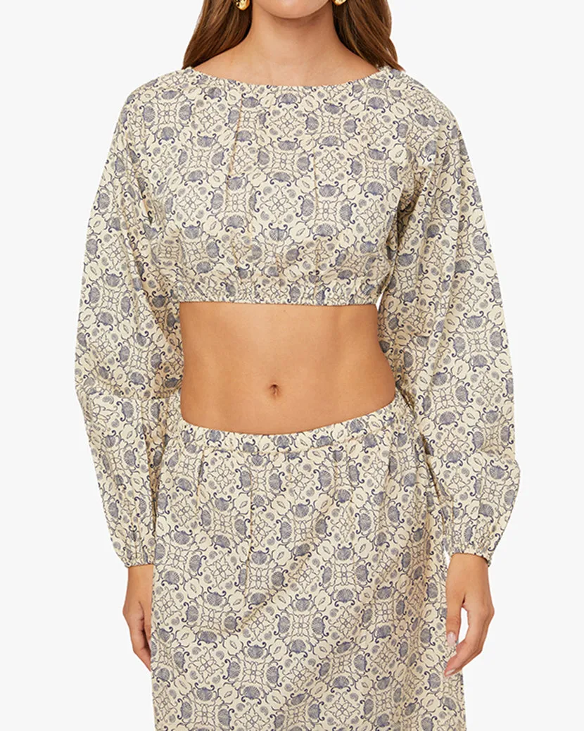 Cropped Bubble Top sold by WeWoreWhat