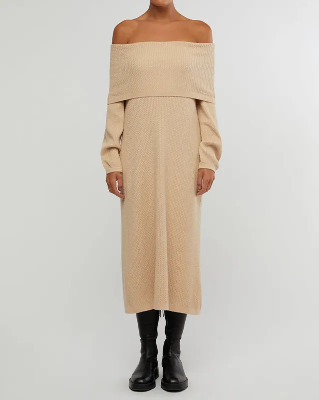 Off Shoulder Sweater Dress sold by WeWoreWhat
