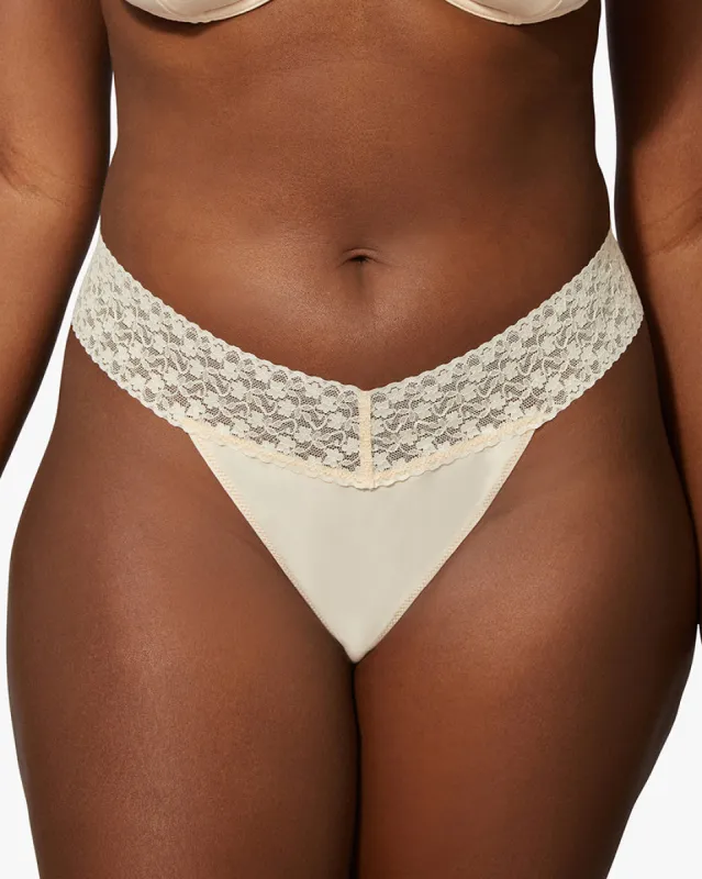 Lace Thong sold by WeWoreWhat