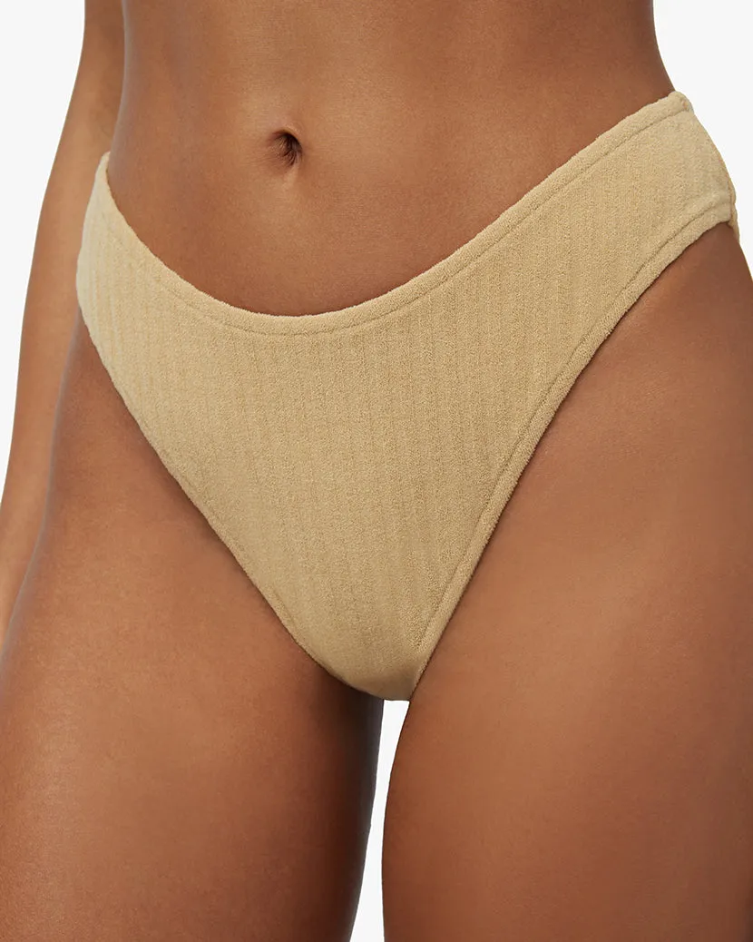 Classic Scoop Stripe Towel Terry Bikini Bottom sold by WeWoreWhat product image thumbnail 5