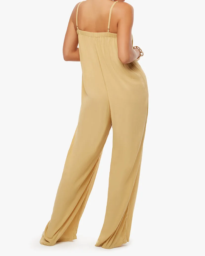 Wide Leg Pull On Jumpsuit sold by WeWoreWhat product image thumbnail 4