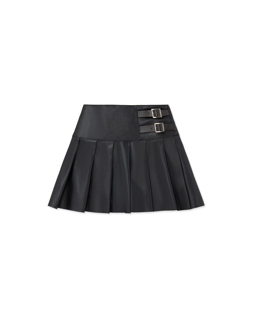 Vegan Leather Tennis Skirt sold by WeWoreWhat product image thumbnail 2