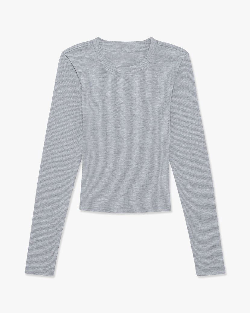 Fitted Waffle Crewneck sold by WeWoreWhat product image thumbnail 2