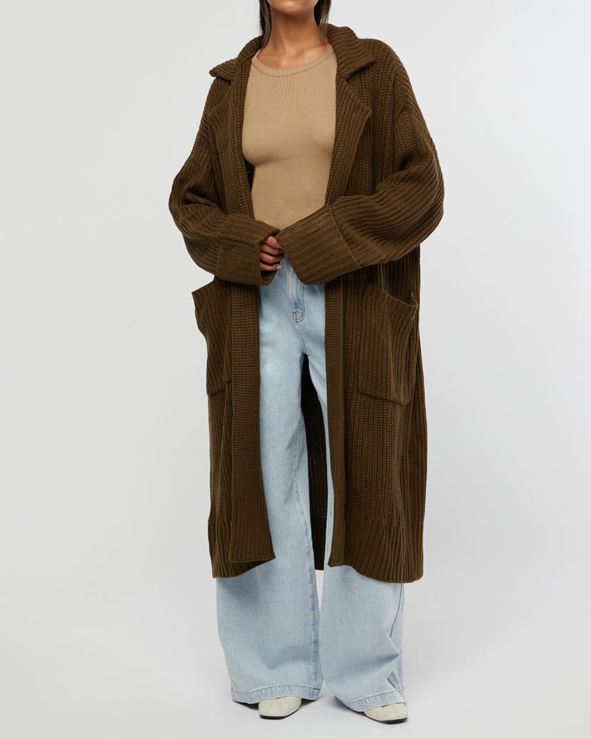 Coatigan sold by WeWoreWhat