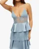 Tiered Lace Midi Dress sold by WeWoreWhat