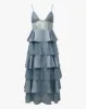 Tiered Lace Midi Dress sold by WeWoreWhat