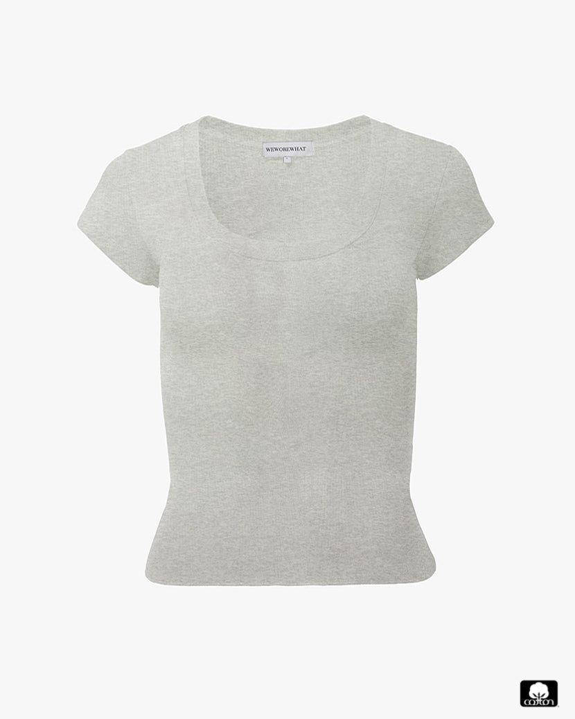 Scoop Neck Tee sold by WeWoreWhat product image thumbnail 2