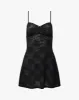 Lace Rosette Mini Dress sold by WeWoreWhat