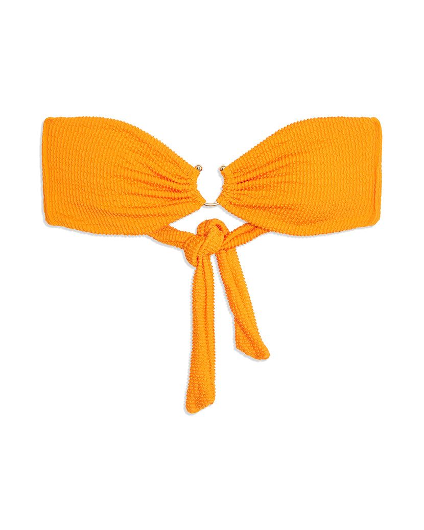 U-Ring Spongie Seersucker Bandeau Bikini Top sold by WeWoreWhat product image thumbnail 2