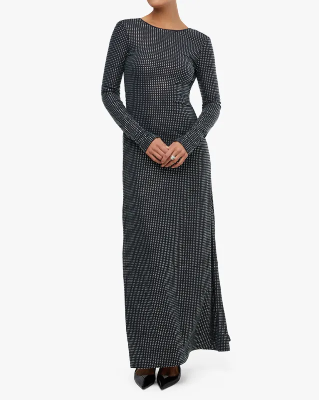 Backless Gown sold by WeWoreWhat