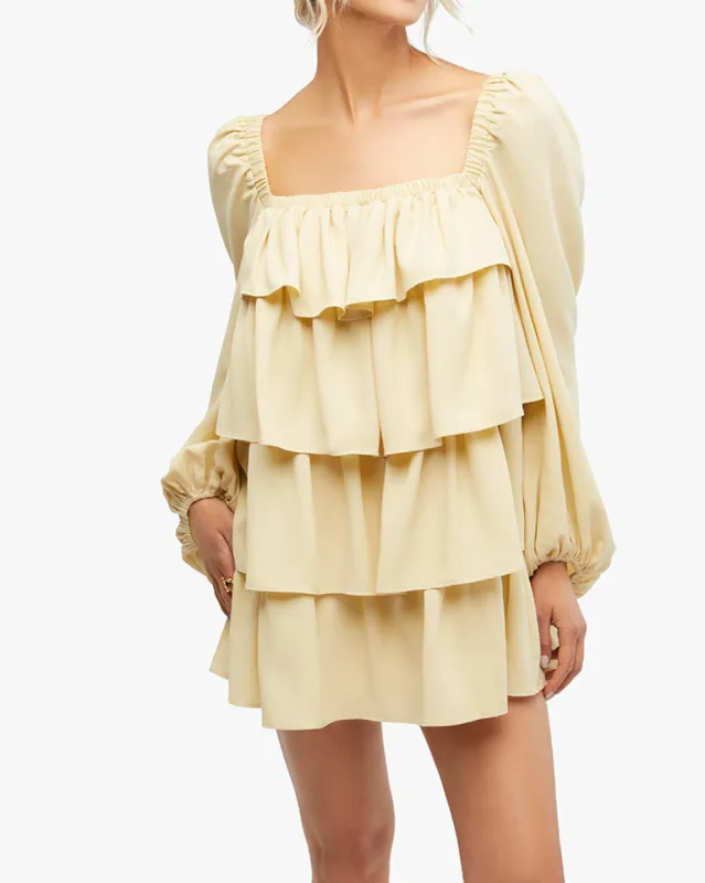 Tiered Mini Dress sold by WeWoreWhat
