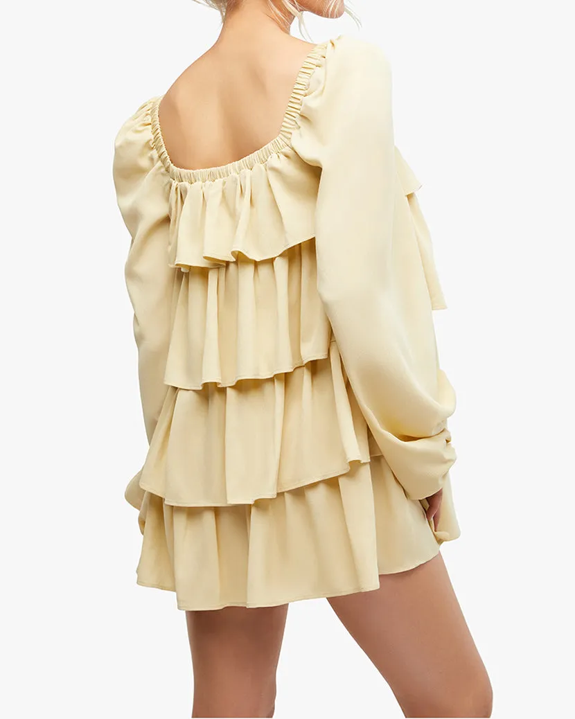 Tiered Mini Dress sold by WeWoreWhat product image thumbnail 4