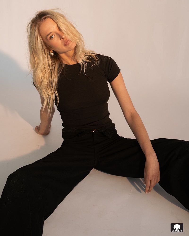 Fitted Crew Neck sold by WeWoreWhat product image thumbnail 3