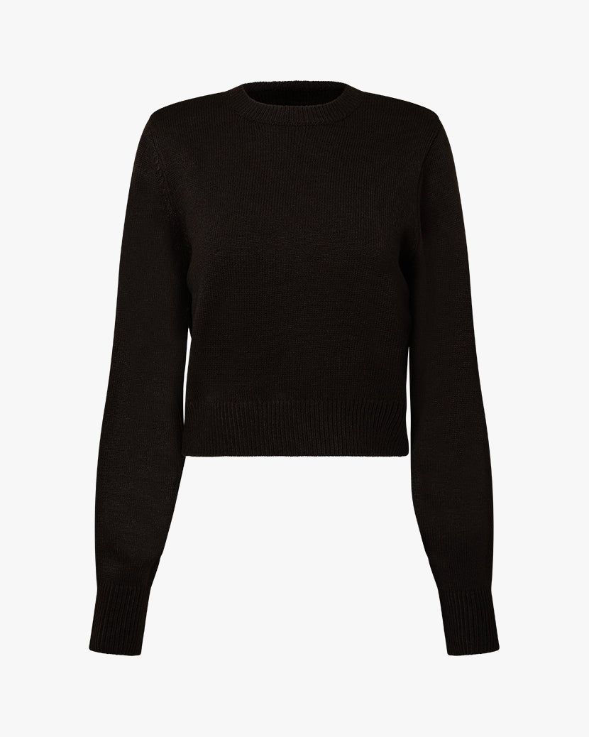 Shoulder Pad Cropped Sweater sold by WeWoreWhat product image thumbnail 2