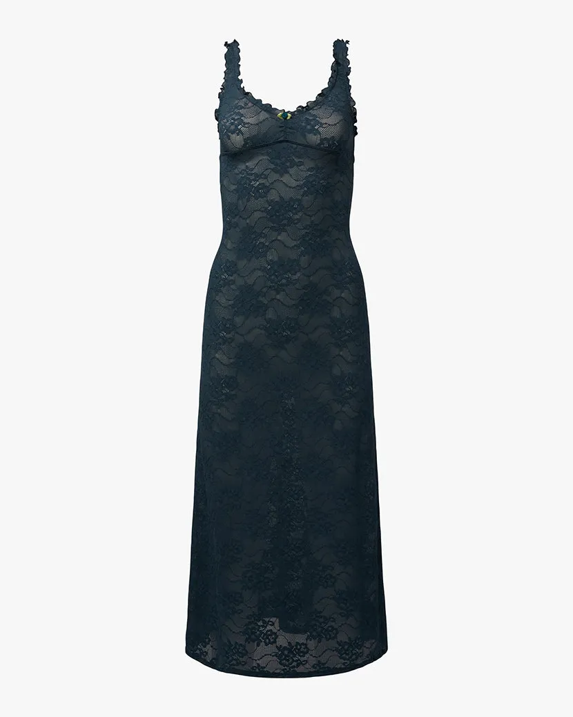 Lace Rosette Midi Dress sold by WeWoreWhat product image thumbnail 2
