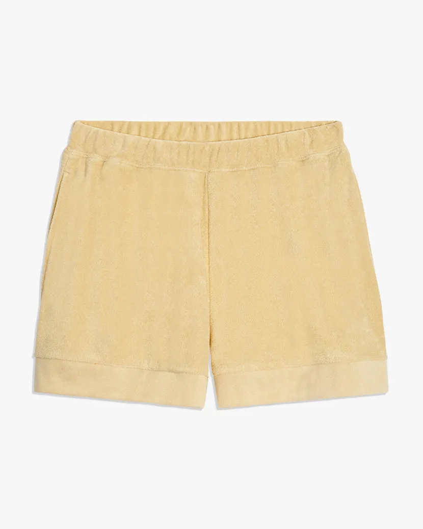 Knit Foldover Towel Terry Shorts sold by WeWoreWhat product image thumbnail 3