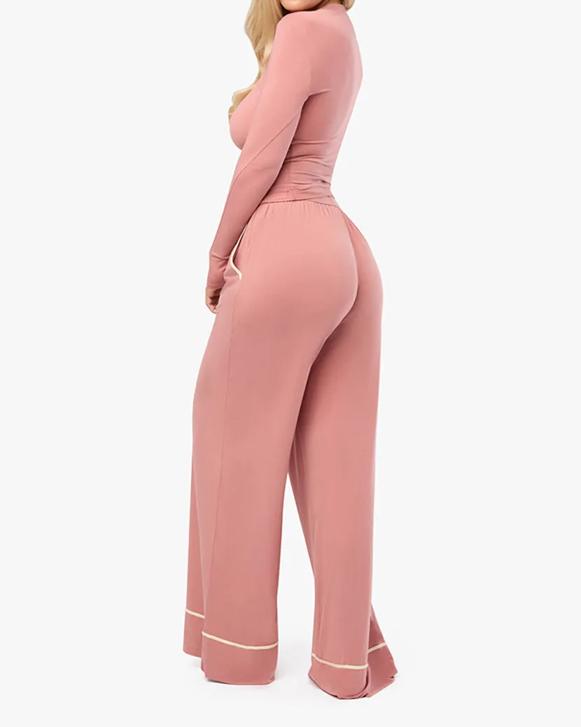 Piped Wide Leg Pant sold by WeWoreWhat product image thumbnail 5