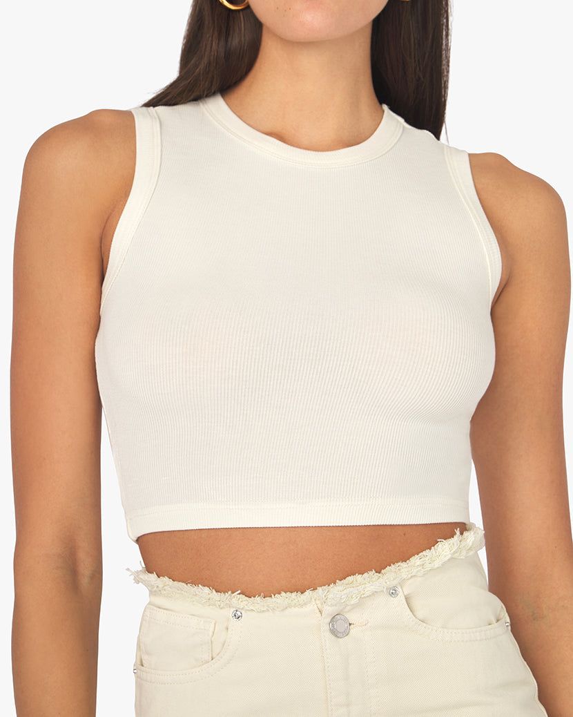 Muscle Rib Tank sold by WeWoreWhat