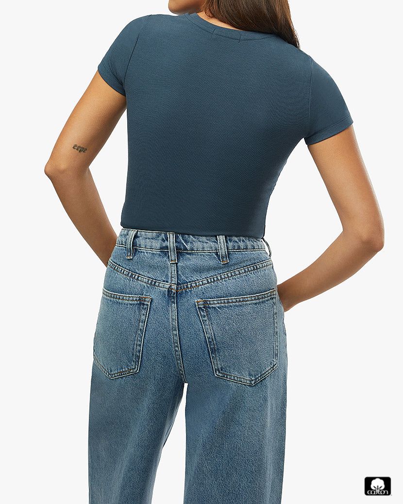 Fitted Crew Neck sold by WeWoreWhat product image thumbnail 5