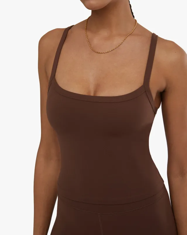 Wide Strap Scoop Tank sold by WeWoreWhat