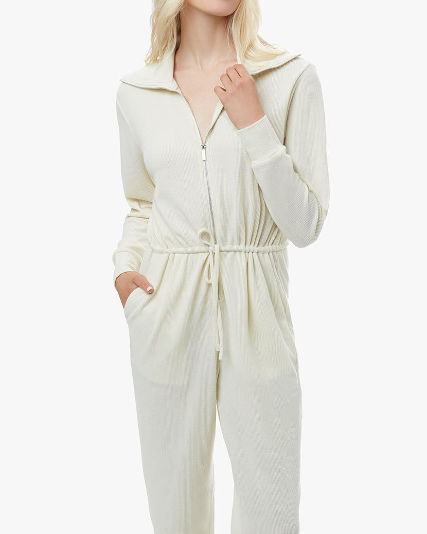 Waffle Collar Jumpsuit sold by WeWoreWhat product image thumbnail 4