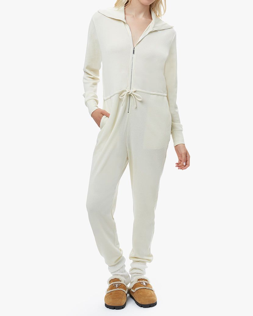 Waffle Collar Jumpsuit sold by WeWoreWhat product image thumbnail 8