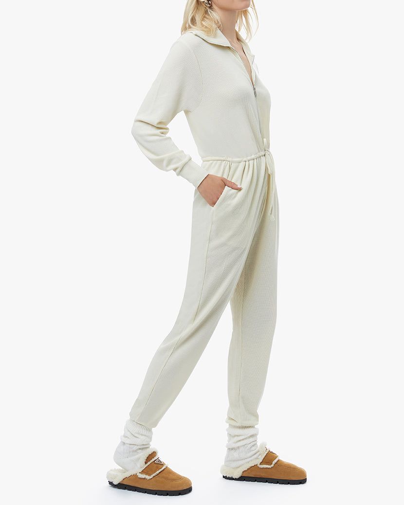 Waffle Collar Jumpsuit sold by WeWoreWhat product image thumbnail 5