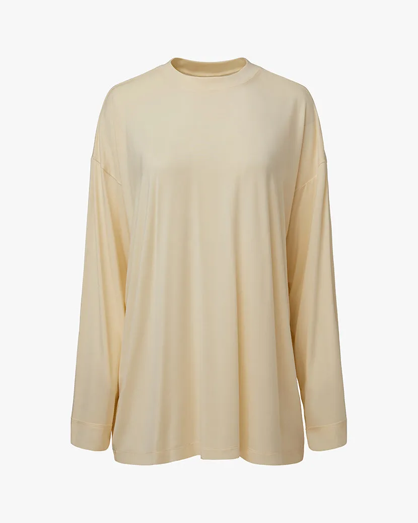 Long Sleeve Oversized Sleep Tee sold by WeWoreWhat product image thumbnail 2