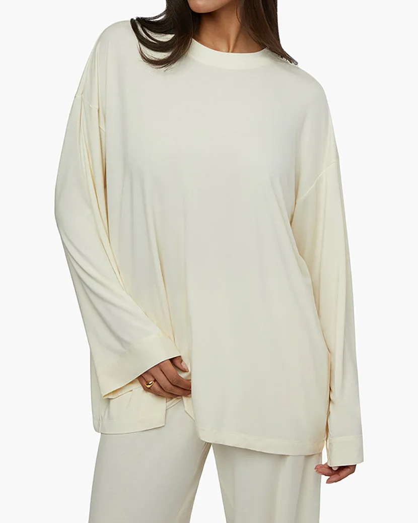 Long Sleeve Oversized Sleep Tee sold by WeWoreWhat