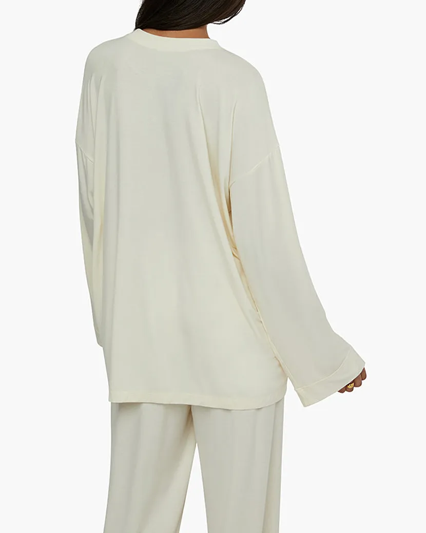 Long Sleeve Oversized Sleep Tee sold by WeWoreWhat product image thumbnail 5