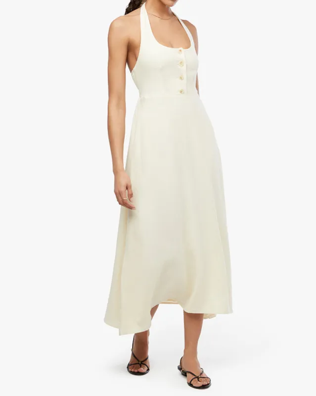 Button Front Maxi Dress sold by WeWoreWhat