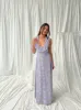 Ruffle Halter Midi Dress sold by WeWoreWhat