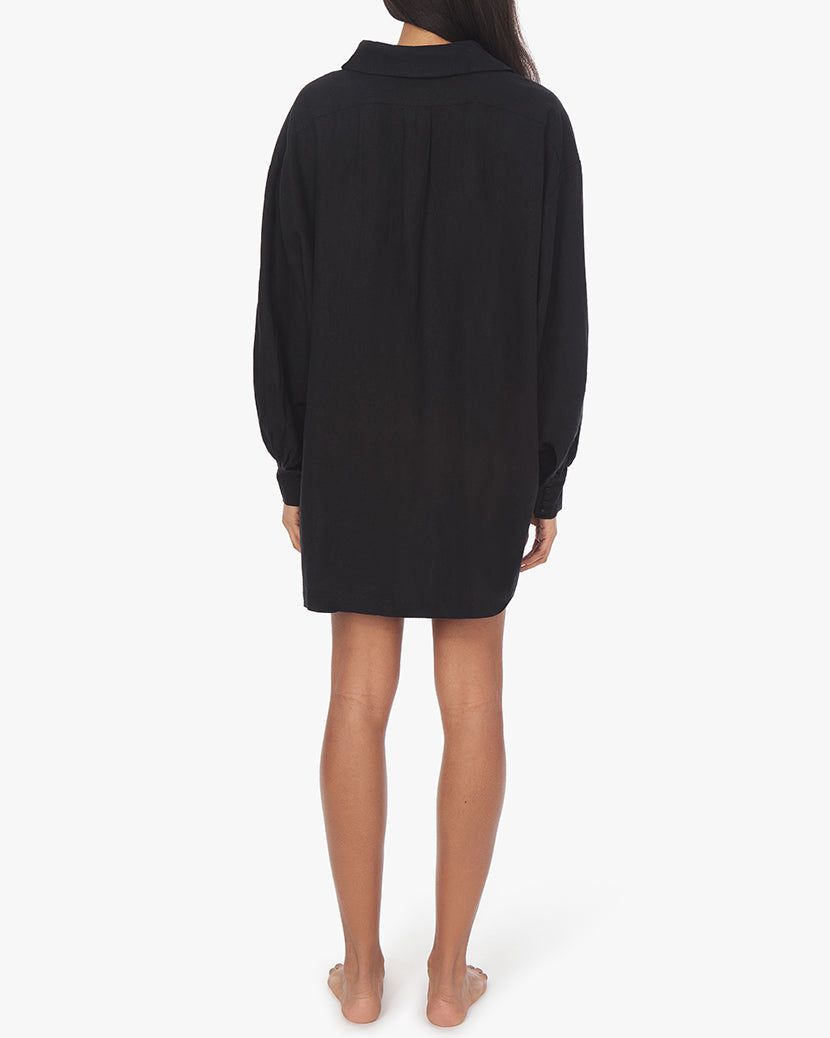 Lace-Up Linen Caftan sold by WeWoreWhat product image thumbnail 3