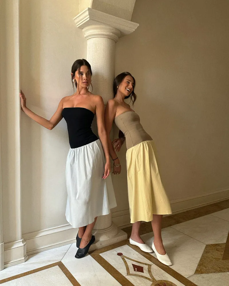 Ribbed Cotton Midi Dress sold by WeWoreWhat product image thumbnail 3