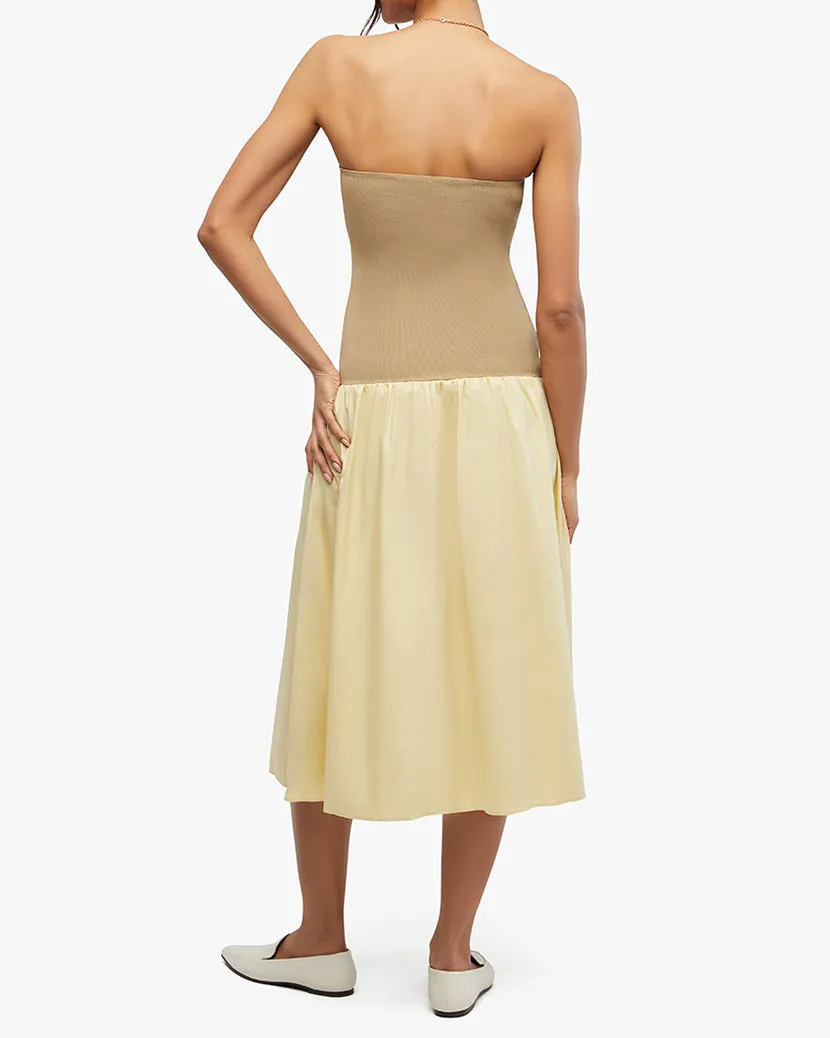 Ribbed Cotton Midi Dress sold by WeWoreWhat product image thumbnail 4