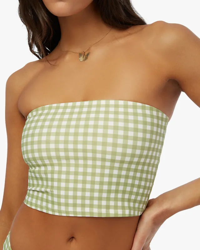 Gingham Tube Top sold by WeWoreWhat