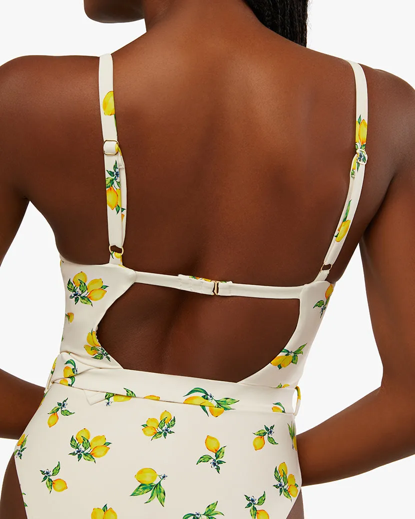 Underwire Ditsy Lemons One Piece sold by WeWoreWhat product image thumbnail 5