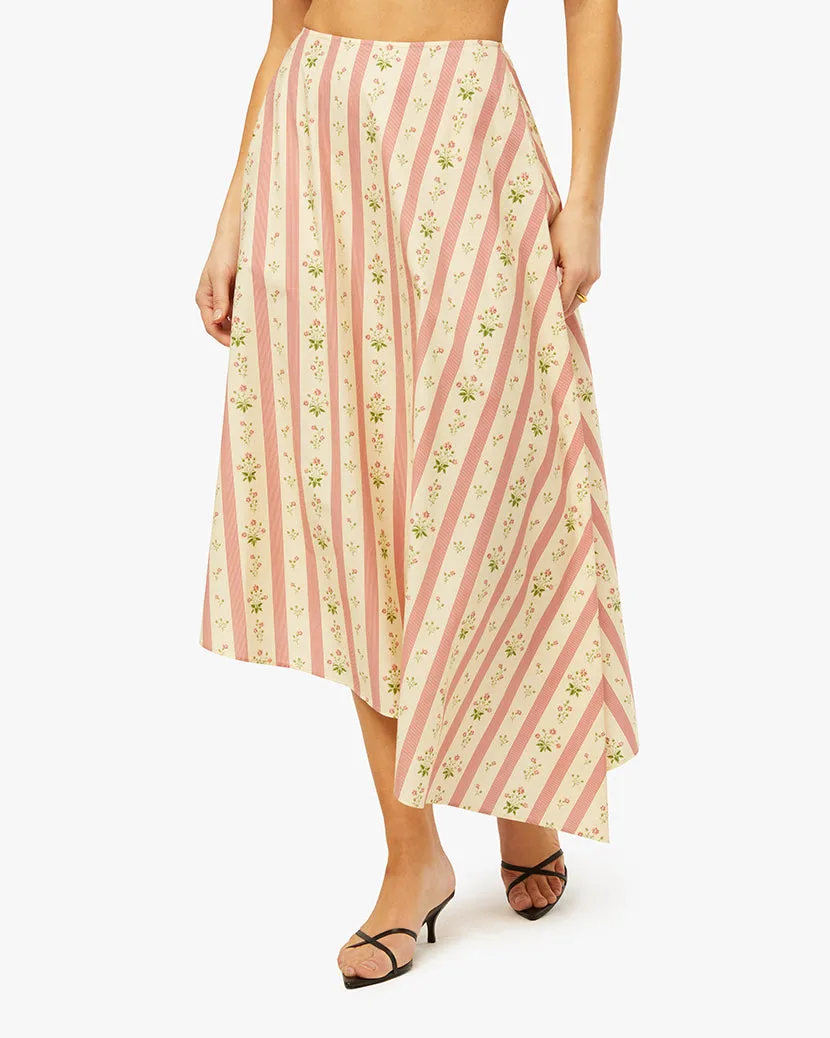 Asymmetrical Midi Skirt sold by WeWoreWhat